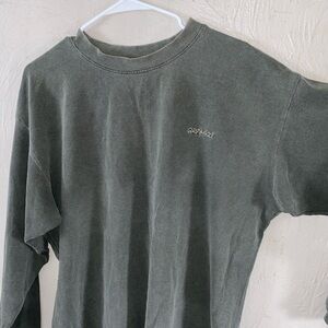 Gramicci Olive Green Men's Crewneck